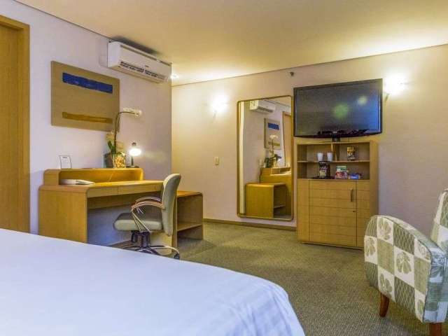 Holiday Inn Parque Anhembi, quarto de hotel para investimento com 26m² e 01 vaga de garagem