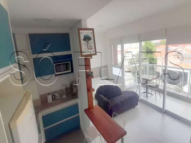 Apartamento na Vila Mariana com 33m² disponível à venda.
