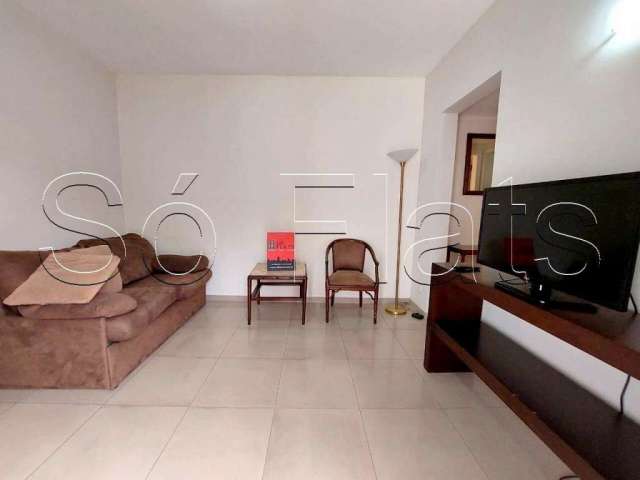 Lindo flat para locação próximo ao Pq Ibirapuera e Av Ibirapuera. 1 dormitório todo mobiliado.