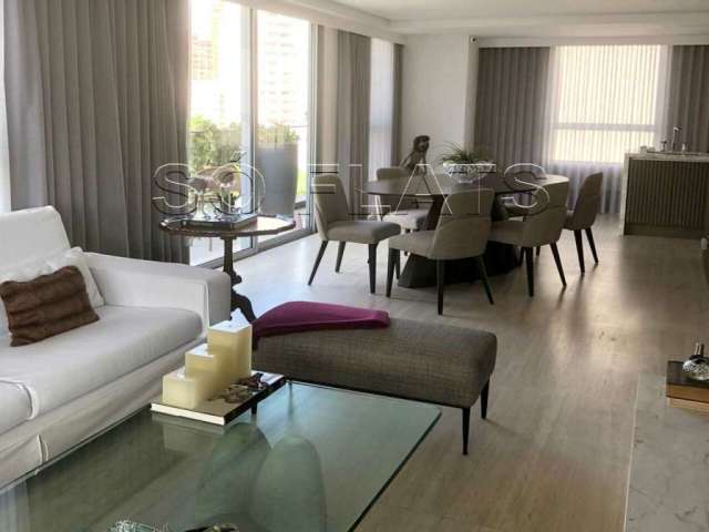 Vila Nova Luxury apartamento disponível para venda com 110m², 01 dorm e 02 vagas de garagem