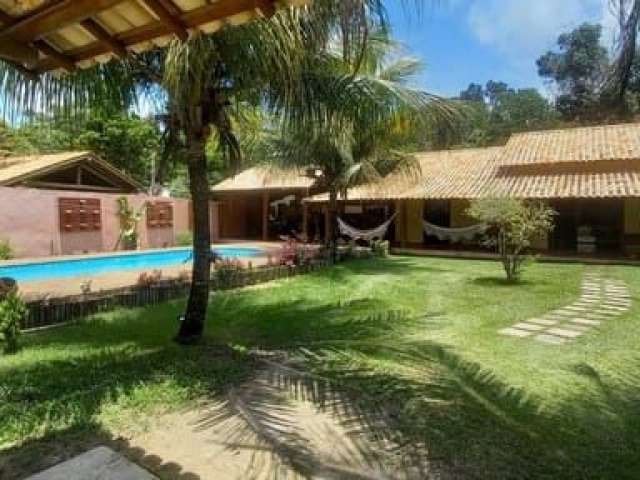 OPORTUNIDADE EM TRANCOSO - Casa mobiliada com 6 suítes - piscina - deck - gramado - área gourmet