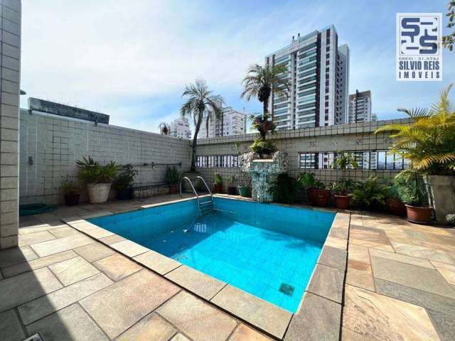 Cobertura com 3 dormitórios, 303 m² - venda por R$ 1.300.000,00 ou aluguel por R$ 8.500,00/mês - Pompéia - Santos/SP