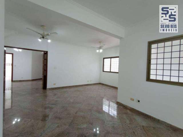 Casa com 4 dormitórios para alugar, 200 m² por R$ 6.400,02/mês - Embaré - Santos/SP