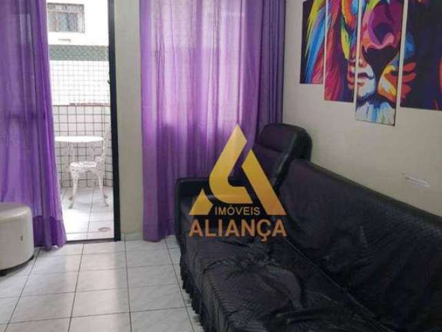 Apartamento com 1 dormitório à venda por R$ 250.000,08 - Itararé - São Vicente/SP