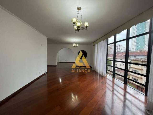 Apartamento com 5 dormitórios para alugar, 300 m² por R$ 7.500,00/mês - Aparecida - Santos/SP