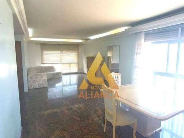 Apartamento com 4 dormitórios para alugar, 117 m² por R$ 6.000,00/mês - José Menino - Santos/SP