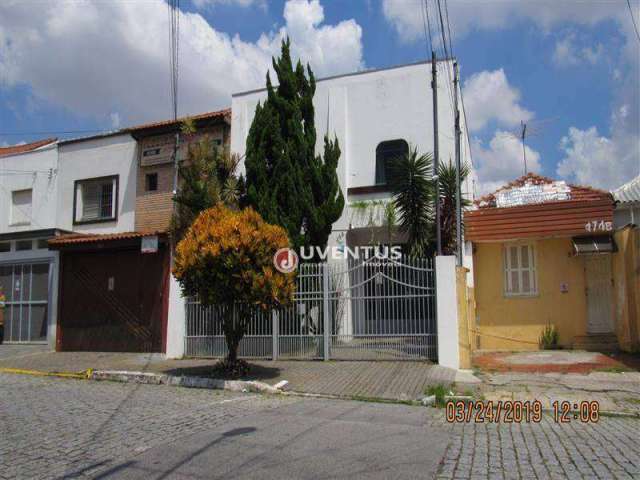 Sobrado com 4 dormitórios, 500 m² - venda por R$ 2.000.000 ou aluguel por R$ 11.900/mês - Mooca - São Paulo/SP