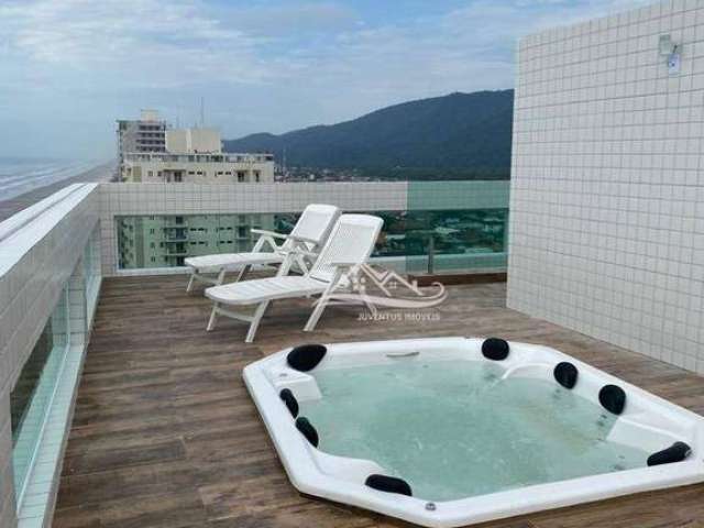 Cobertura com 4 dormitórios à venda, 240 m² por R$ 1.100.000 - Balneário Flórida - Praia Grande/SP