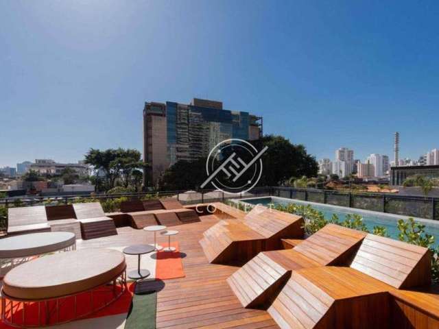 O Parque - Apartamento com 2 dormitórios para alugar, 78 m² por R$ 8.500/mês - Brooklin - São Paulo/SP