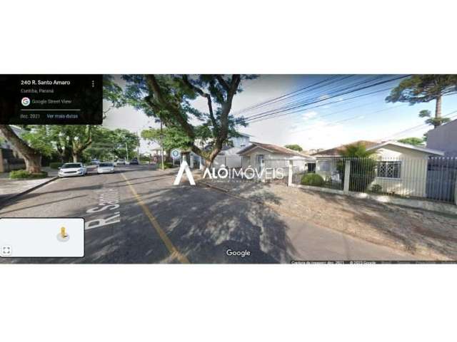 Terreno à venda na Rua Santo Amaro, 235, Água Verde, Curitiba por R$ 900.000