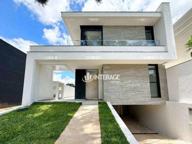 Casa nova em condomínio Fechado, com 3 suites à venda, 300 m² por R$ 2.639.900 - Santa Felicidade - Curitiba/PR