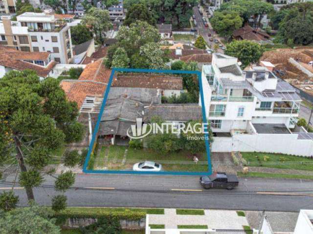 Terreno à venda, 378 m² por R$ 1.150.000,00 - Bigorrilho - Curitiba/PR
