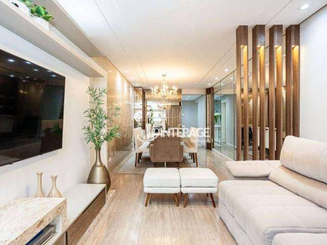 Apartamento um por andar, com 3 dormitórios à venda, 123 m² por R$ 1.190.000 - Juvevê - Curitiba/PR