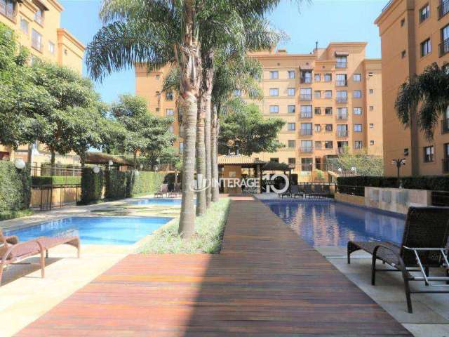 Apartamento com 2 dormitórios para alugar, 58 m² por R$ 3.336,01/mês - Campo Comprido - Curitiba/PR