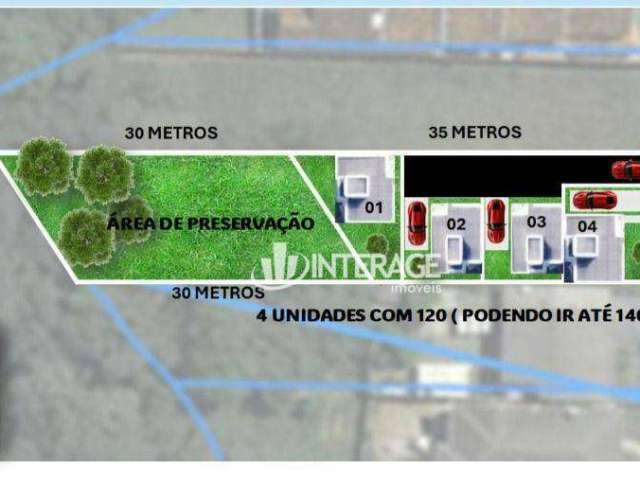 Terreno à venda, 816 m² por R$ 499.000,00 - Pilarzinho - Curitiba/PR