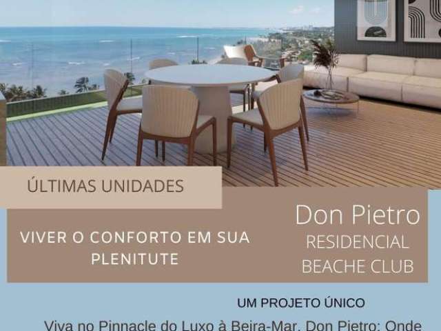 Apartamento à venda 4 suites pé na areia  no bairro Garça Torta - Maceió/AL