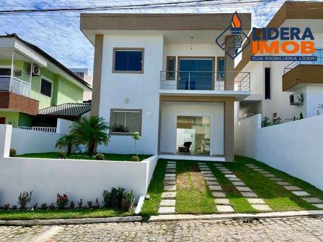 Casa residencial para Venda em cond Solaris Residence Caji, Lauro de Freitas, 4/4, 3 suítes, 1 sala, 4 banheiros,2 vagas, 270m² área