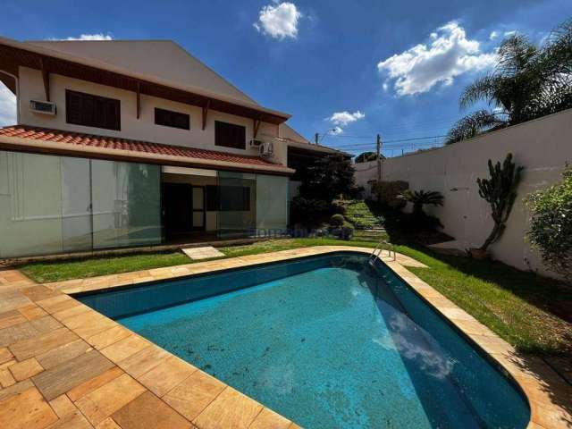 Casa com 5 dormitórios para alugar, 267 m²  - Nova Campinas - Campinas/SP