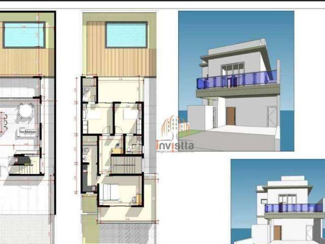 Casa com 3 dormitórios à venda, 172 m² por R$ 1.200.000 - Jardim Flamboyant - Paulínia/SP