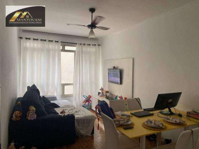 Apartamento com 1 dormitório à venda, 47 m² por R$ 185.000,00 - Boa Vista - São Vicente/SP