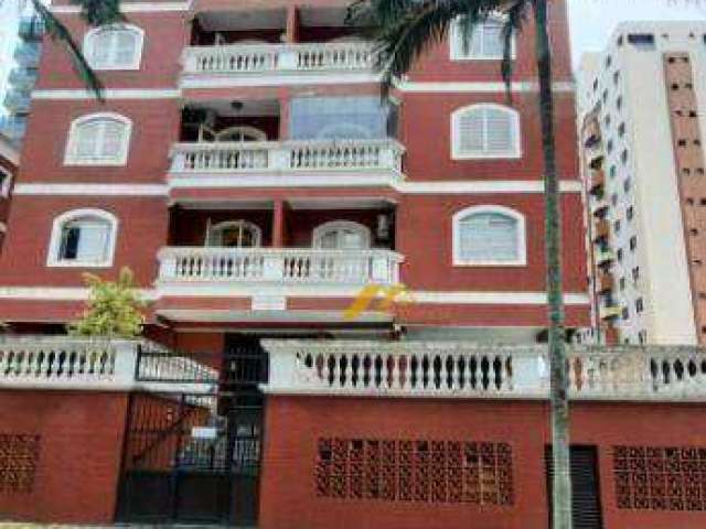 Apartamento com 2 dormitórios para alugar, 80 m² por R$ 2.800,00/mês - Tupi - Praia Grande/SP
