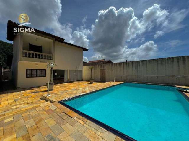 Casa com 3 dormitórios e churrasqueira piscina - Jardim Guaiuba, Guarujá.