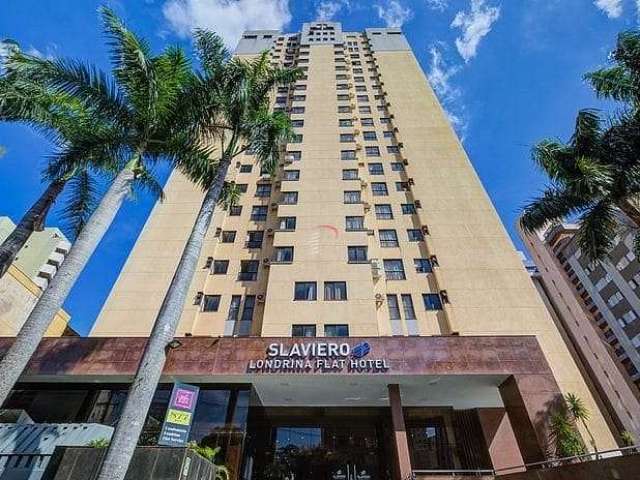 Slaviero Essential Londrina Flat Hotel-  Apartamento à venda com 1 suíte, 45m² -  Centro, Londrina,
