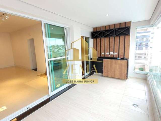 Apto 133m2, 03 suites (01 master), Varanda Gourmet, Condominio Completo