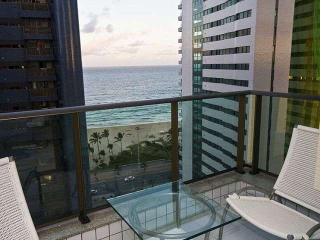 Apartamento no PINA | 126m² | 4 quartos | varanda com vista mar | 40m da praia | 2 vagas.