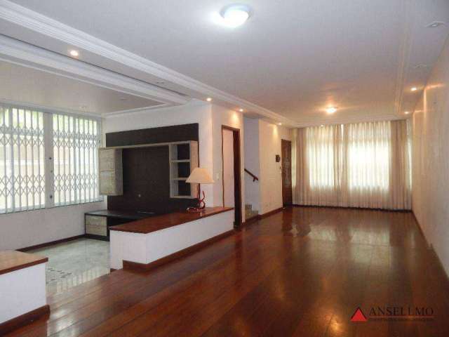 Sobrado com 3 dormitórios, 450 m² - venda por R$ 2.150.000,00 ou aluguel por R$ 9.507,06/mês - Vila Floresta - Santo André/SP