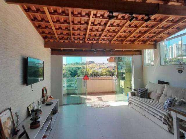 Cobertura com 2 dormitórios à venda, 90 m² por R$ 420.000,00 - Vila Pires - Santo André/SP