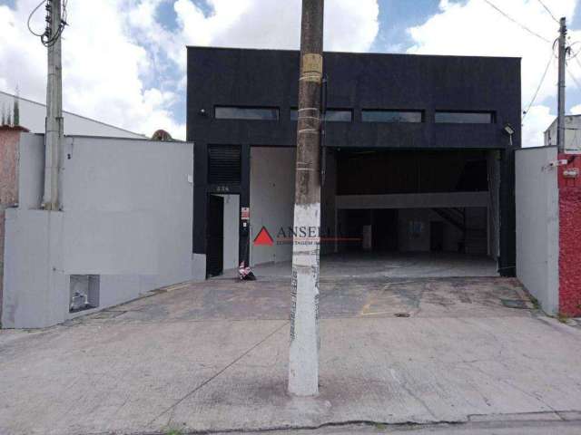 Galpão, 212 m² - venda por R$ 2.100.000,00 ou aluguel por R$ 8.375,00/mês - Vila Jerusalém - São Bernardo do Campo/SP