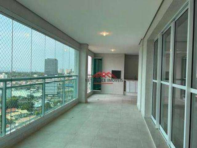 Apartamento com 3 dormitórios para alugar, 190 m² por R$ 11.561,31/mês - Jardim das Colinas - São José dos Campos/SP