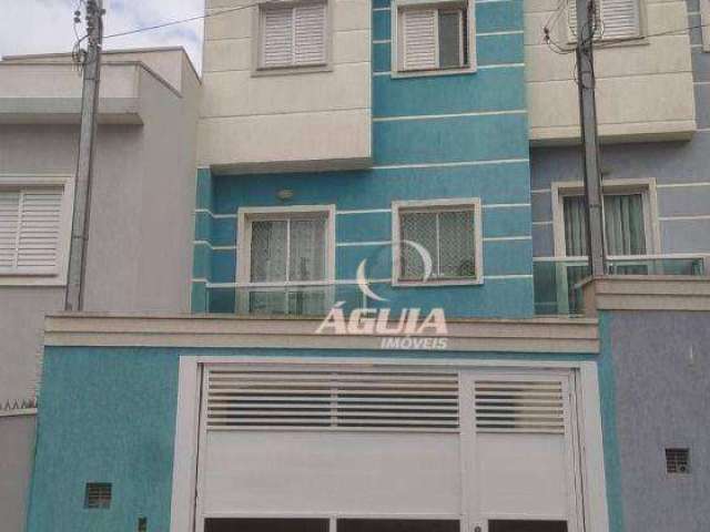 Sobrado com 3 dormitórios à venda, 249 m² por R$ 618.000,00 - Parque Jaçatuba - Santo André/SP