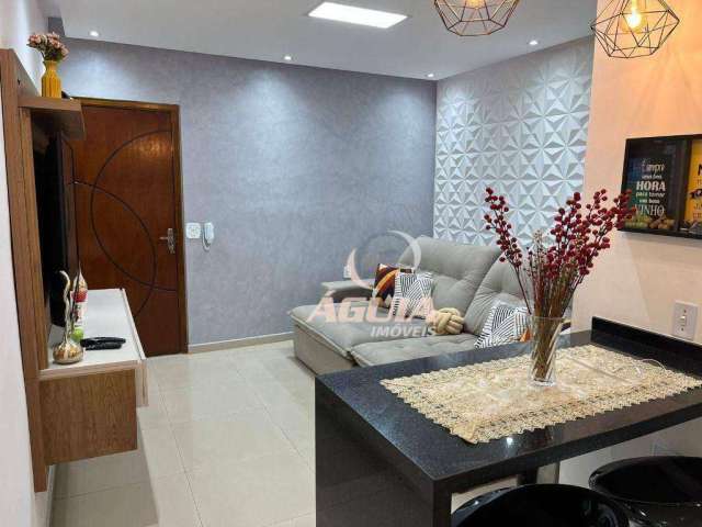 Apartamento à venda, 54 m² por R$ 390.000,00 - Vila Camilópolis - Santo André/SP