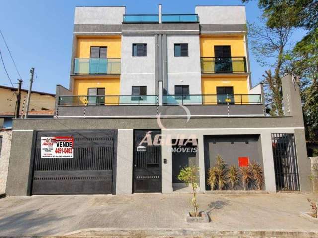 Cobertura com 2 dormitórios com suíte à venda, 60 m² + 60 m² por R$ 650.000 - Vila Pires - Santo André/SP