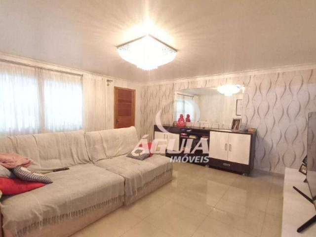 Sobrado com 3 dormitórios à venda, 176 m² por R$ 699.000,00 - Campestre - Santo André/SP