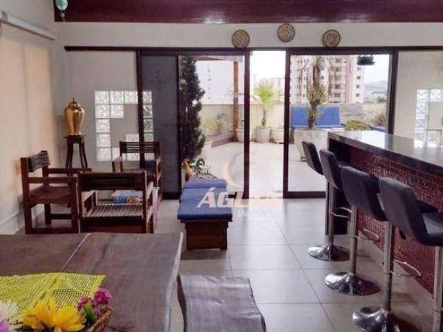 Cobertura com 2 dormitórios à venda, 125 m² + 125 m² por R$ 1.400.000 - Vila Assunção - Santo André/SP