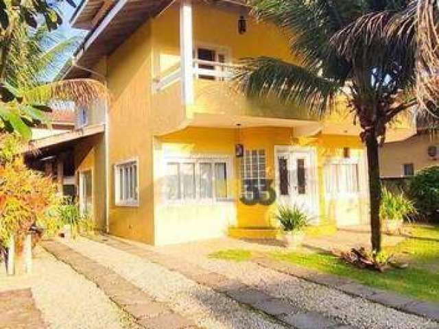 Sobrado com 4 dormitórios à venda por R$ 850.000,00 - Horto Florestal - Ubatuba/SP