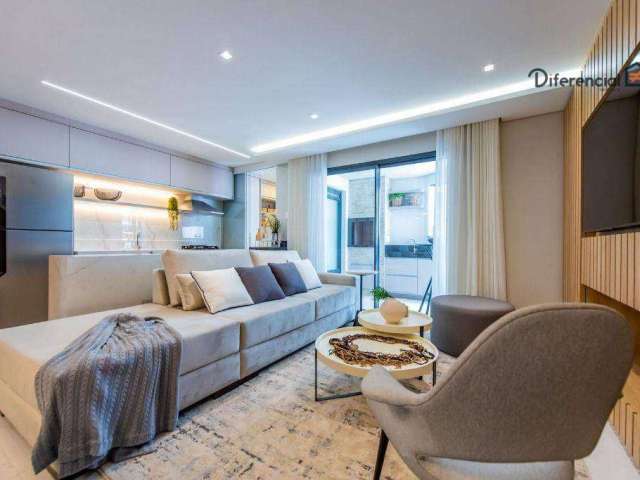 Apartamento 3 quartos, 1 suíte e 2 vagas à venda, 102 m² por R$ 905.115 - Cristo Rei - Curitiba/PR