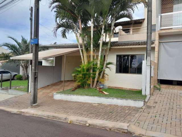Casa em condomínio fechado com 3 quartos à venda no Pacaembu, Cascavel  por R$ 510.000