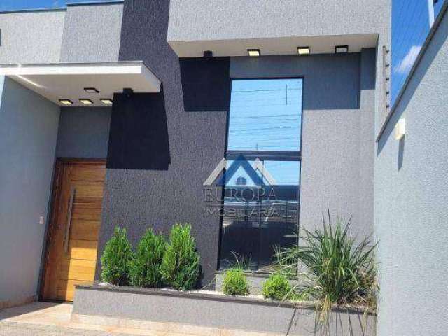 Casa com 3 dormitórios à venda, 80 m² por R$ 375.000,00 - Jardim Montecatini - Londrina/PR