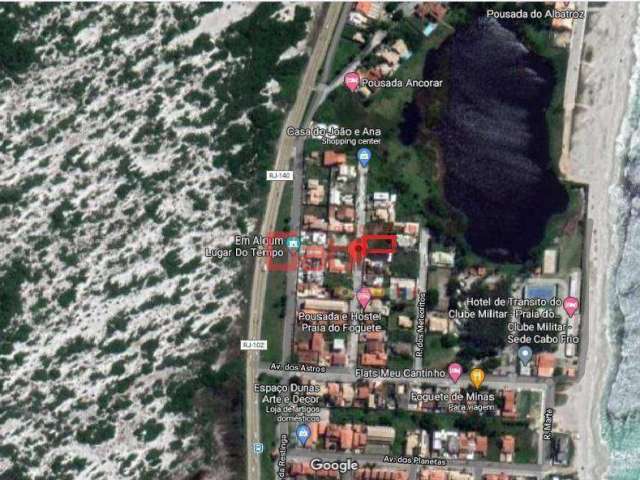Terreno à venda, 392 m² por R$ 500.000,00 - Foguete - Cabo Frio/RJ