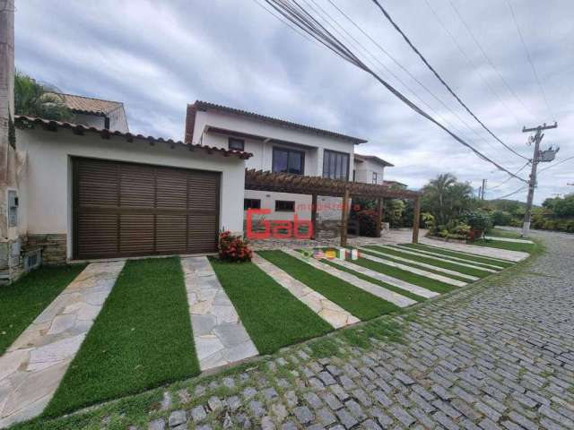 Casa com 5 dormitórios à venda, 800 m² por R$ 6.800.000,00 - Passagem - Cabo Frio/RJ