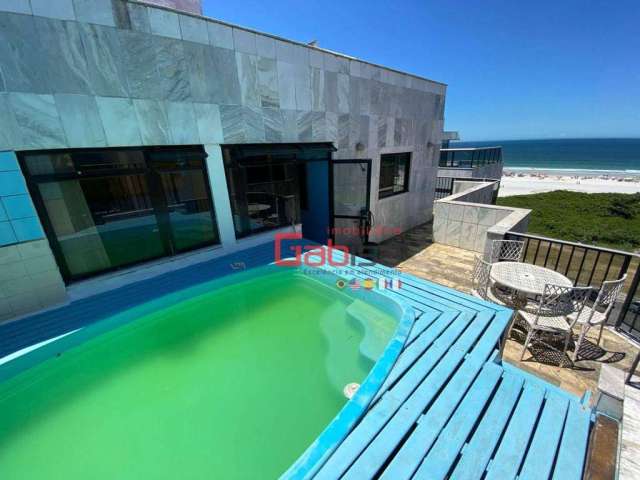 Cobertura com 5 dormitórios à venda, 344 m² por R$ 1.700.000,00 - Praia do Forte - Cabo Frio/RJ