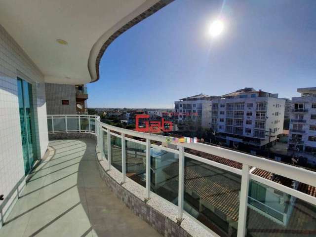 Apartamento com 2 dormitórios para alugar, 95 m² por R$ 4.000,01/mês - Braga - Cabo Frio/RJ