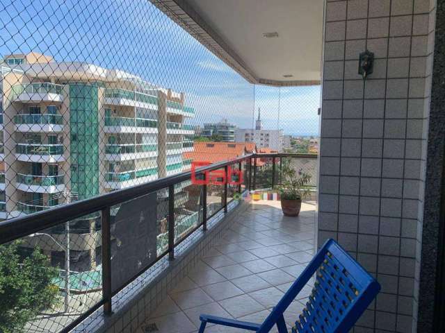 Cobertura com 3 dormitórios, 230 m² - venda por R$ 850.000,00 ou aluguel por R$ 5.070,00/mês - Braga - Cabo Frio/RJ