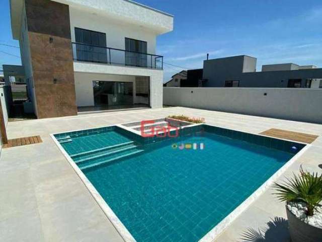 Casa com 4 dormitórios à venda, 210 m² por R$ 1.350.000,00 - Guriri - Cabo Frio/RJ