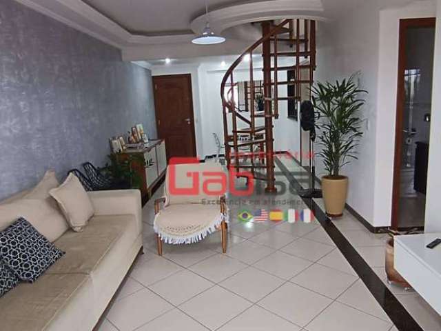 Cobertura com 3 dormitórios para alugar, 280 m² por R$ 6.500,00/mês - Braga - Cabo Frio/RJ