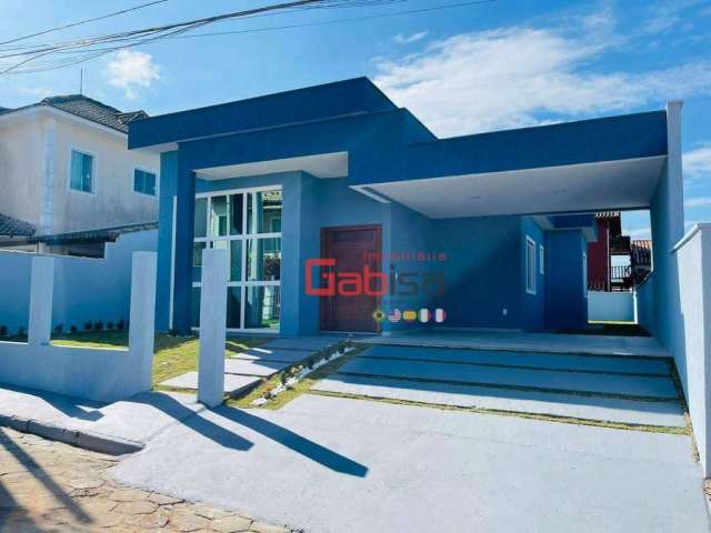 Casa com 3 dormitórios à venda, 128 m² por R$ 649.000,00 - Cond Passaros - Cabo Frio/RJ